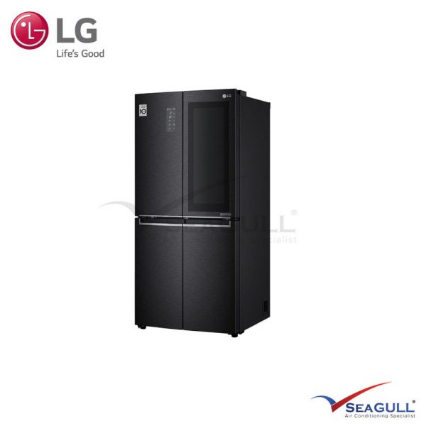 LG 594L Matte Black Instaview Door-in-door™ Slim French Door Refrigerator With Inverter Linear Compressor & Hygiene Fresh⁺ᵀᴹ - Image 3