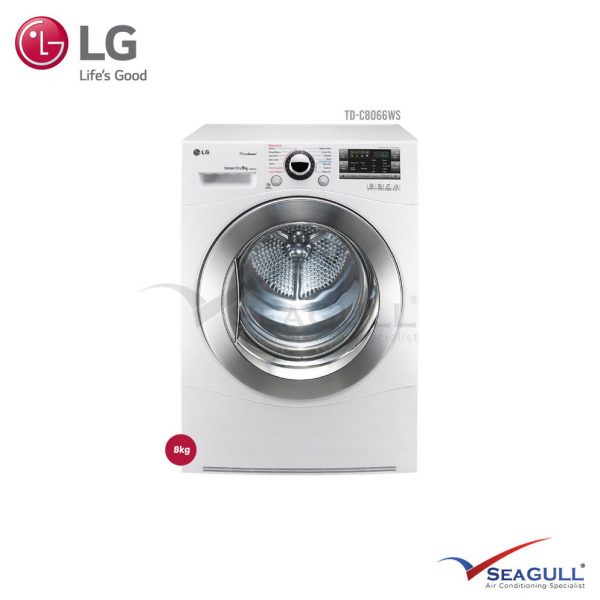 LG 8kg Dryer With TRUE STEAM™ And Sensor Dry