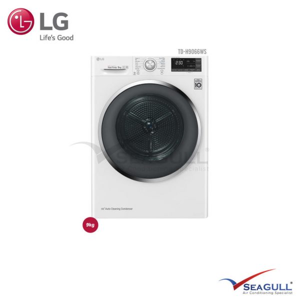 LG 9kg, Dual Inverter Heat Pump™ Dryer