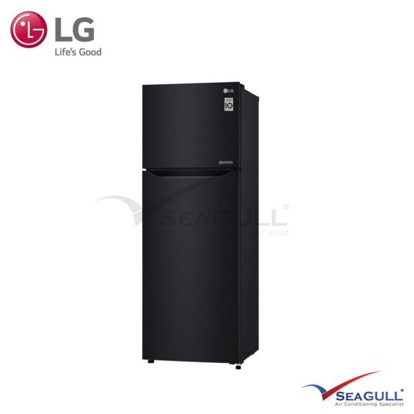LG IEC Gross 225L Western Black Top Freezer With Inverter Compressor & Multi Air Flow - Image 2
