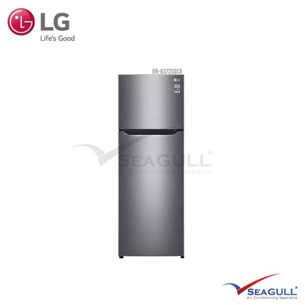 LG IEC Gross 333L Dark Graphite Steel Top Freezer With Inverter Compressor & Multi Air Flow