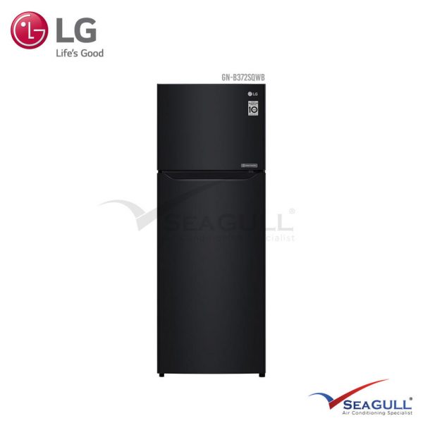 LG IEC Gross 333L Western Black Top Freezer With Inverter Compressor & Multi Air Flow