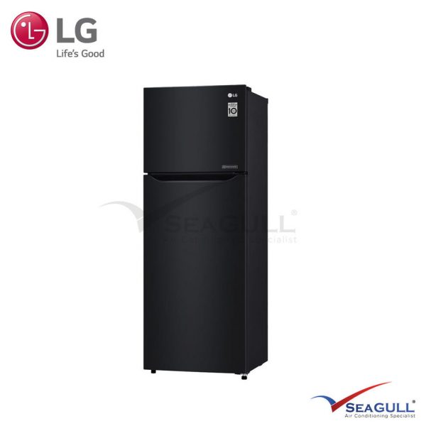 LG IEC Gross 333L Western Black Top Freezer With Inverter Compressor & Multi Air Flow - Image 3