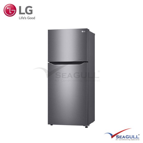 LG IEC Gross 427L Dark Graphite Steel Top Freezer With Inverter Compressor & Multi Air Flow - Image 2