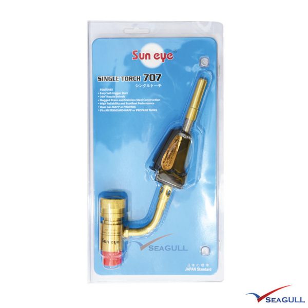 SUN EYE Hand Torch Mapp Gas Self Ignition Brazing Soldering Welding Plumbing (Single 707) - Image 2