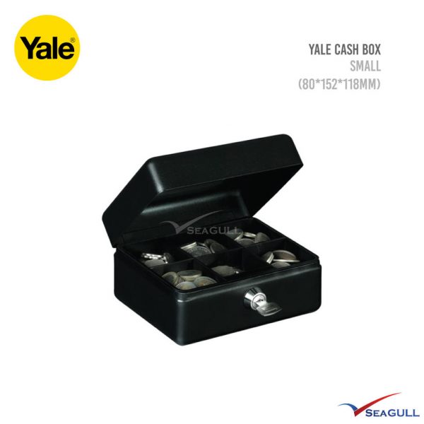 YALE YCB/080/BB2 Cash Box - Small (Black) - Image 2