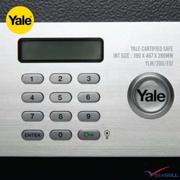 YALE YLM/200/EG1 Certified Digital Safe (Laptop) - Image 3