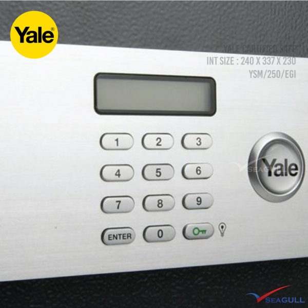 YALE YSM/250/EG1 Certified Digital Safe (Home) - Image 2