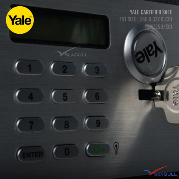 YALE YSM/250/EG1 Certified Digital Safe (Home) - Image 3